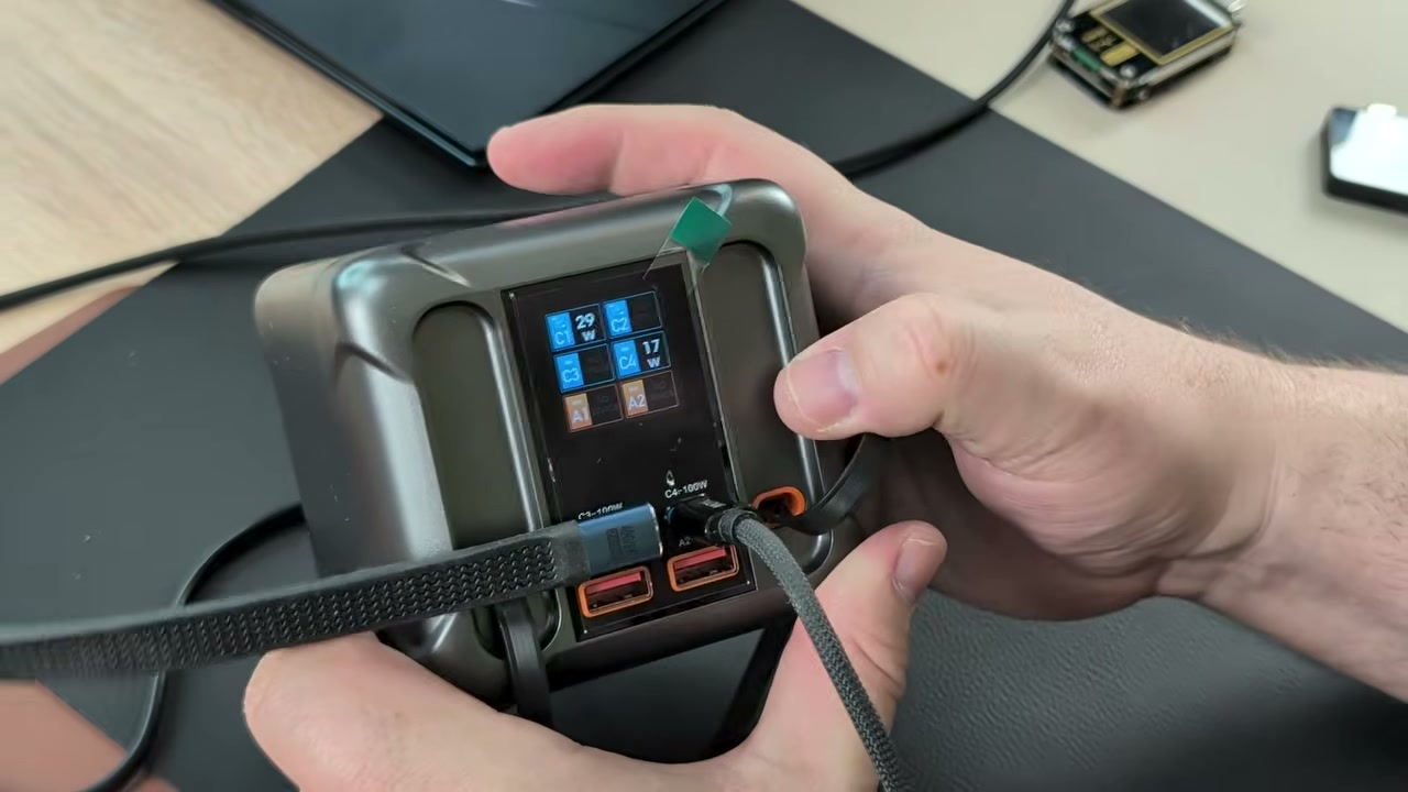 Дисплей зарядки ASOMETECH 300W з поканальною потужністю