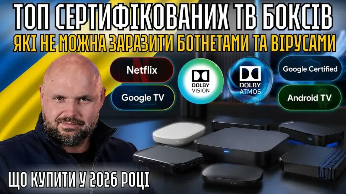 Сертифіковані ТВ-бокси 2026 року — добірка TECHNOZON