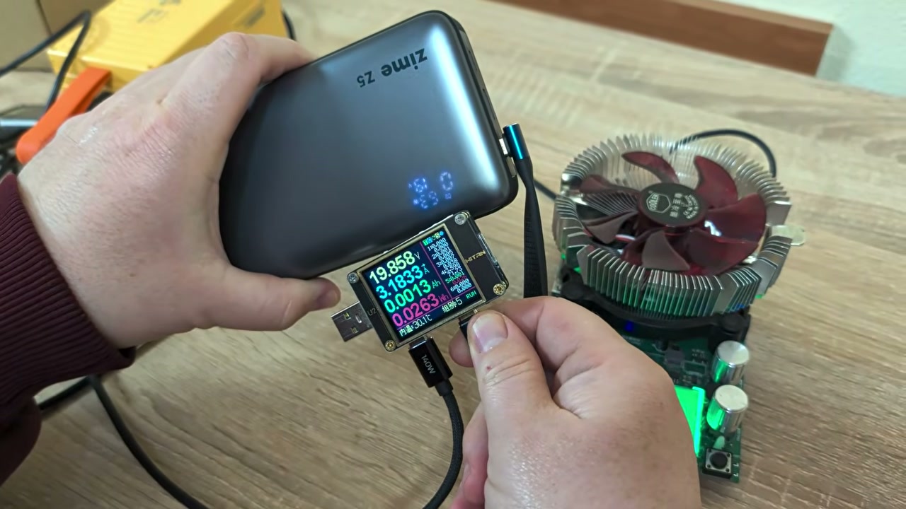 POWER-Z зафіксував заряд ZIME Z5 90,746 Вт-год