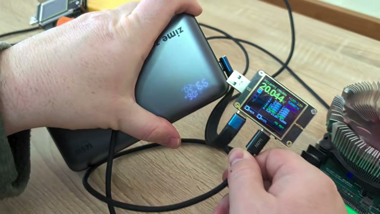 Перегрів ZIME Z5 під навантаженням 100 Вт