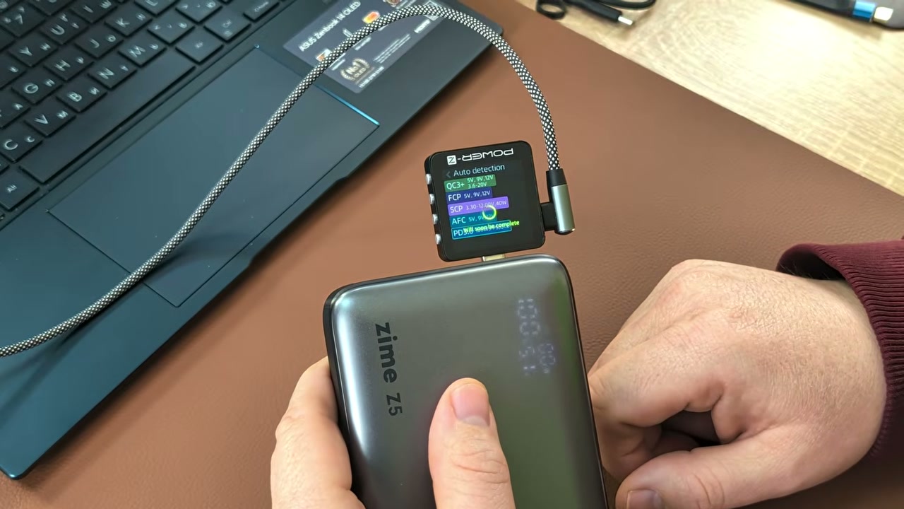 Протоколи USB-C 100W у ZIME Z5