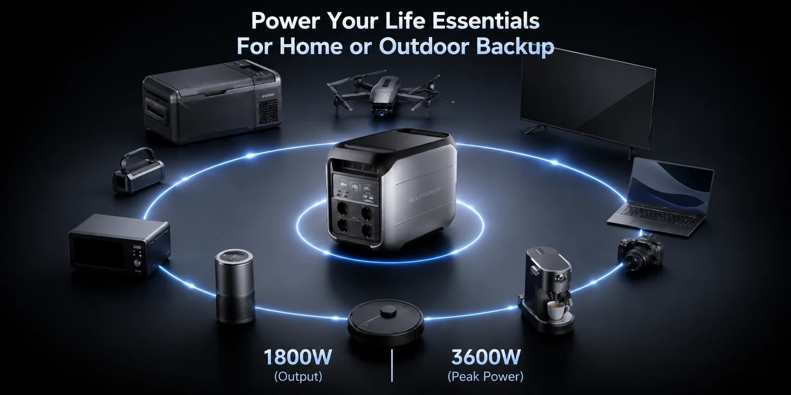 ALLPOWERS P1800 — фото та деталі зарядної станції